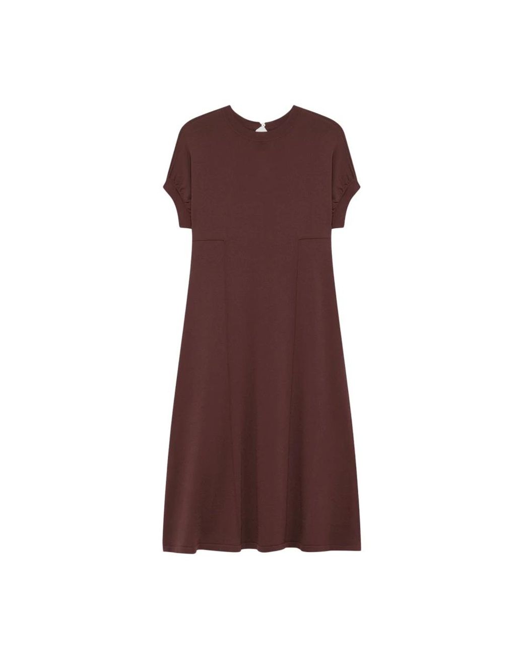 Knitted Dresses Alpha Studio de color Brown