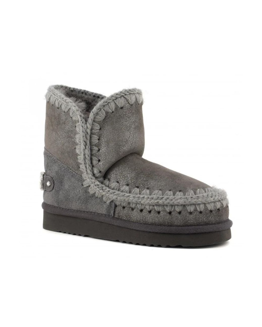 Mou Gray Winter Boots