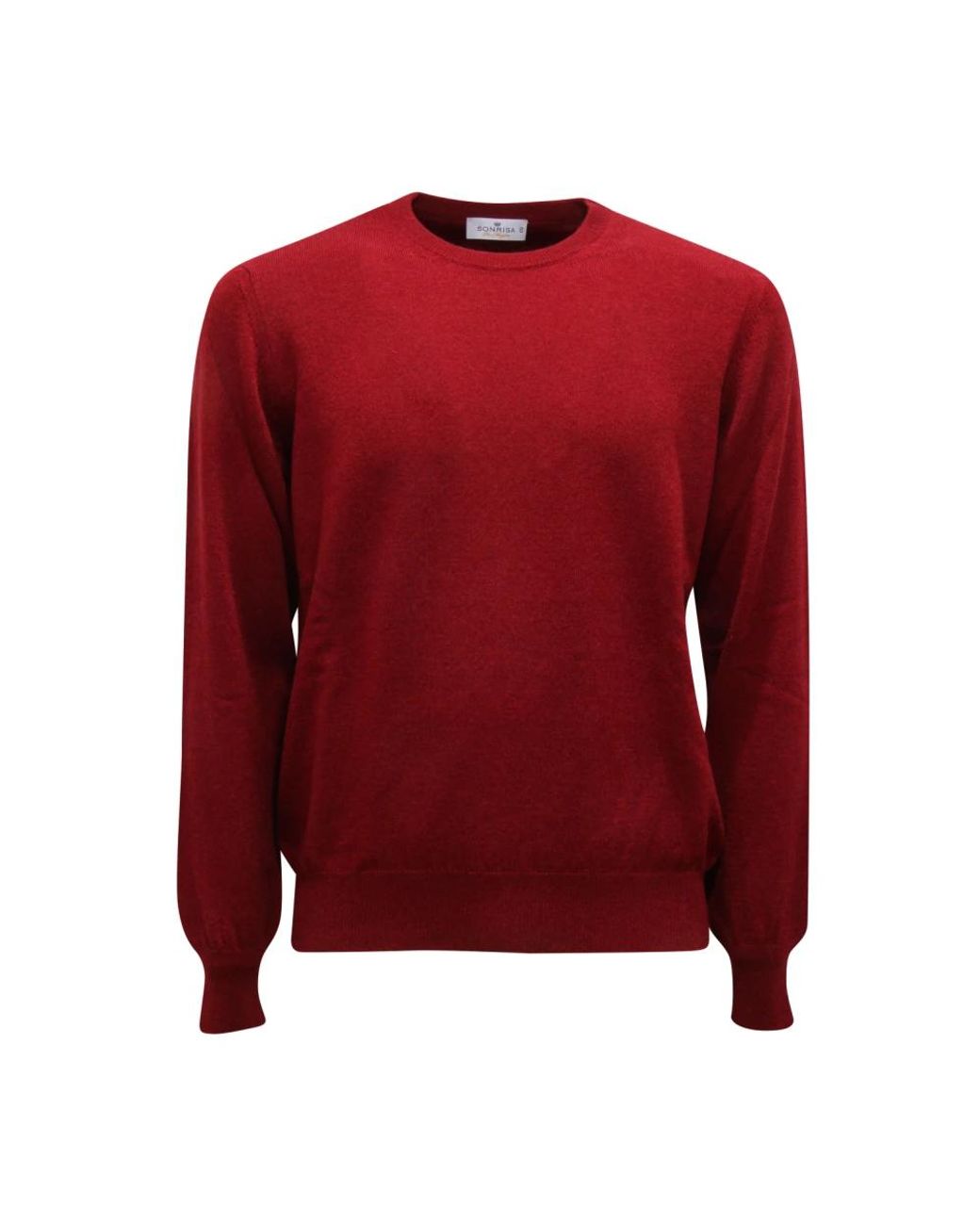 Sonrisa Maglione Kaschmir Pullover in Red für Herren