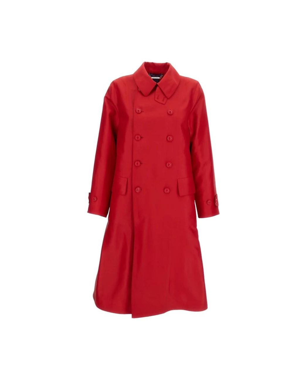 Ralph Lauren Red Double-Breasted Coats