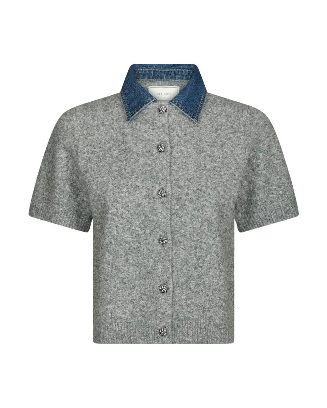 Cardigans Neo Noir en coloris Gray