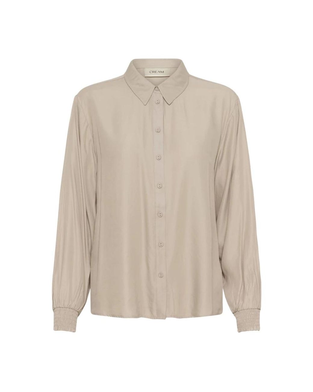 Cream Blouses & Hemden in het Natural