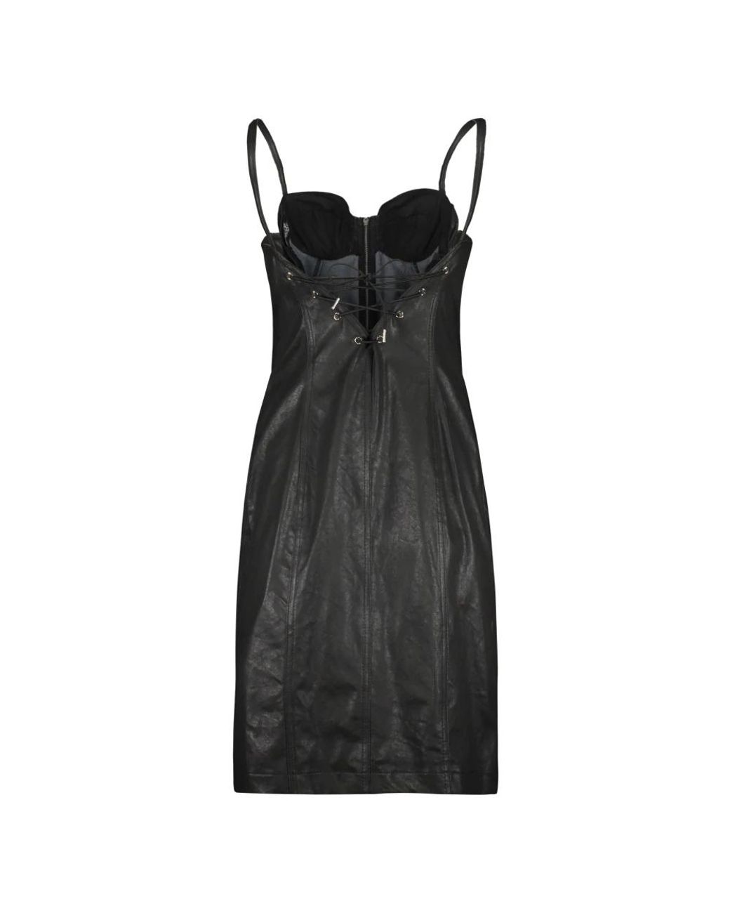Jeremy Scott Black Short Dresses