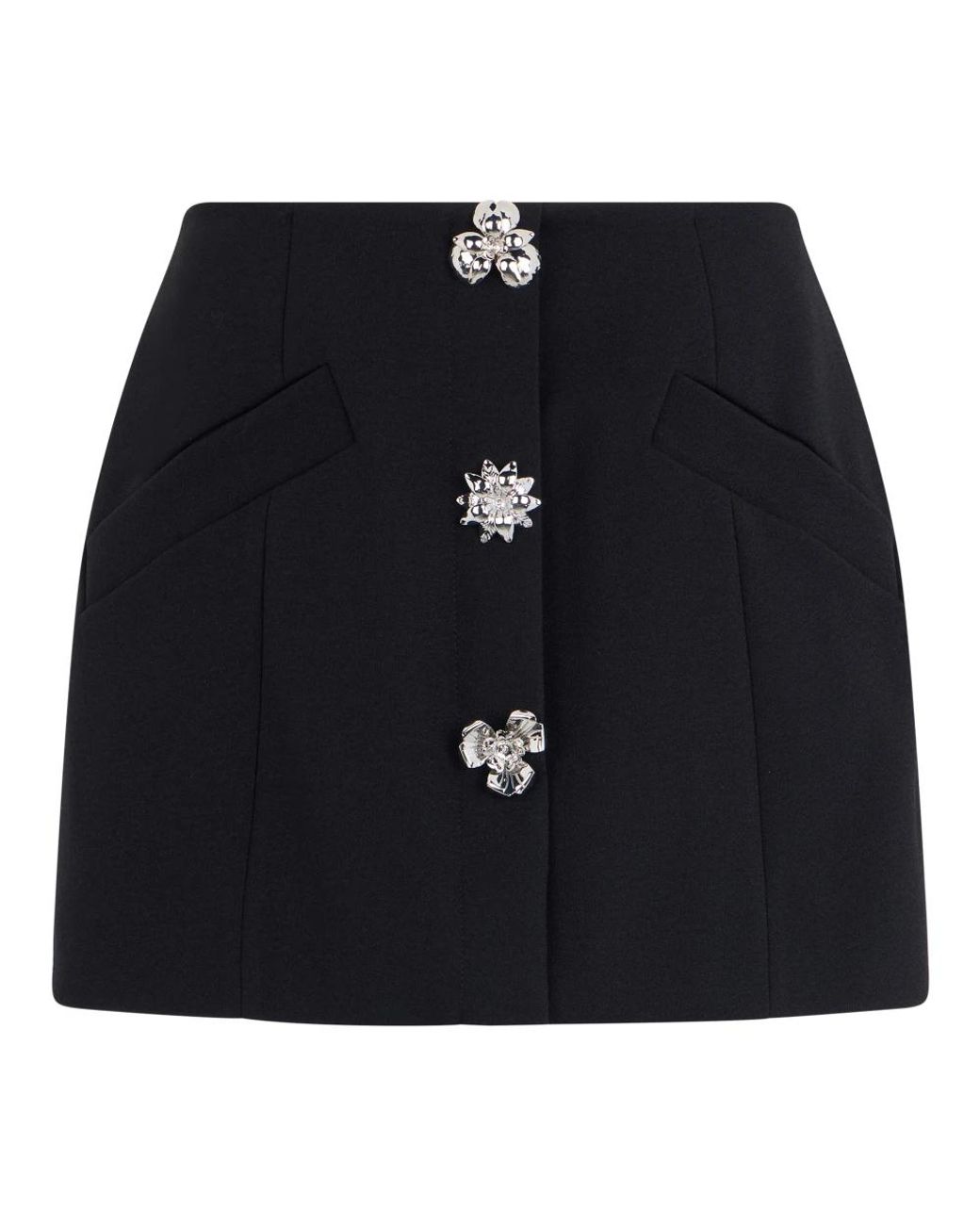 Blumarine Black Short Skirts
