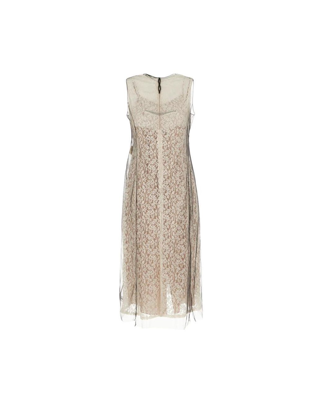 Fendi Natural Clothing Dresses