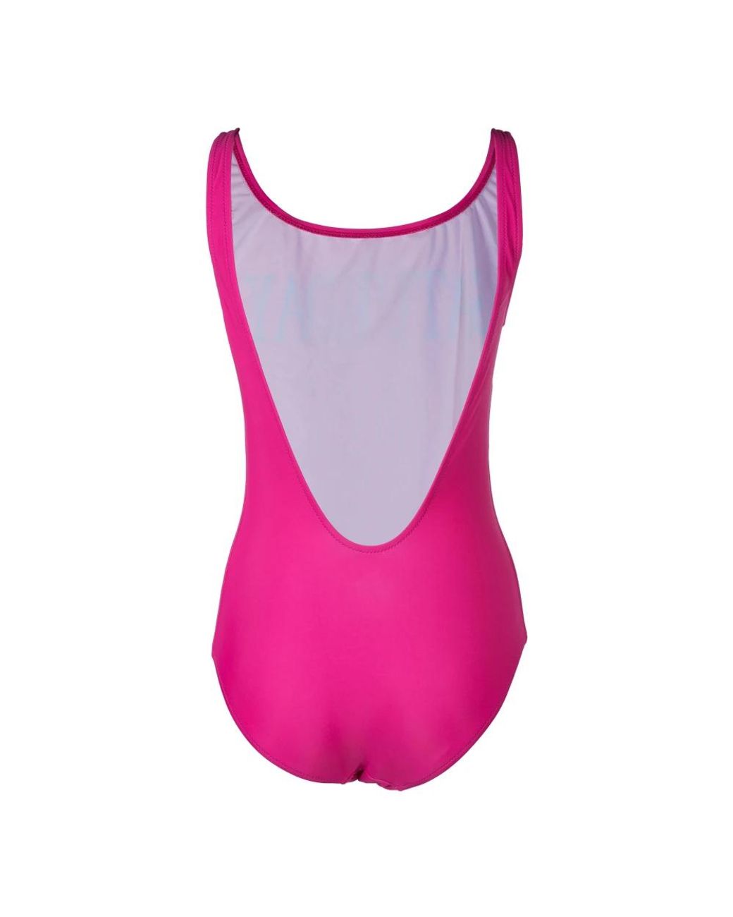Alberta Ferretti Pink Polyester-Blend One-Piece Swimsuit