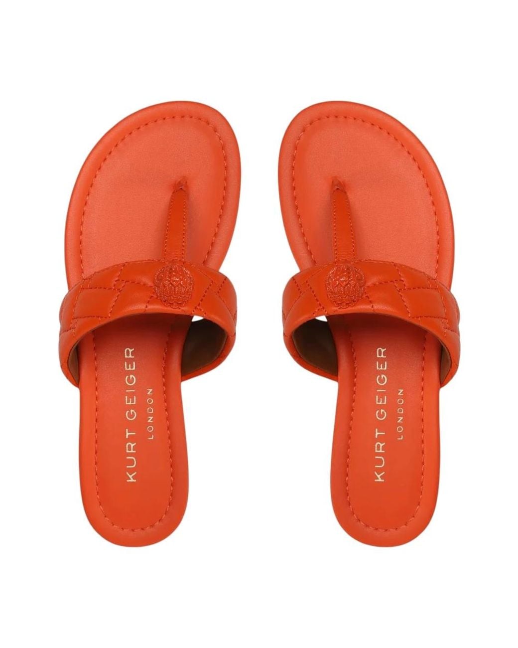 Flip Flops Kurt Geiger en coloris Red
