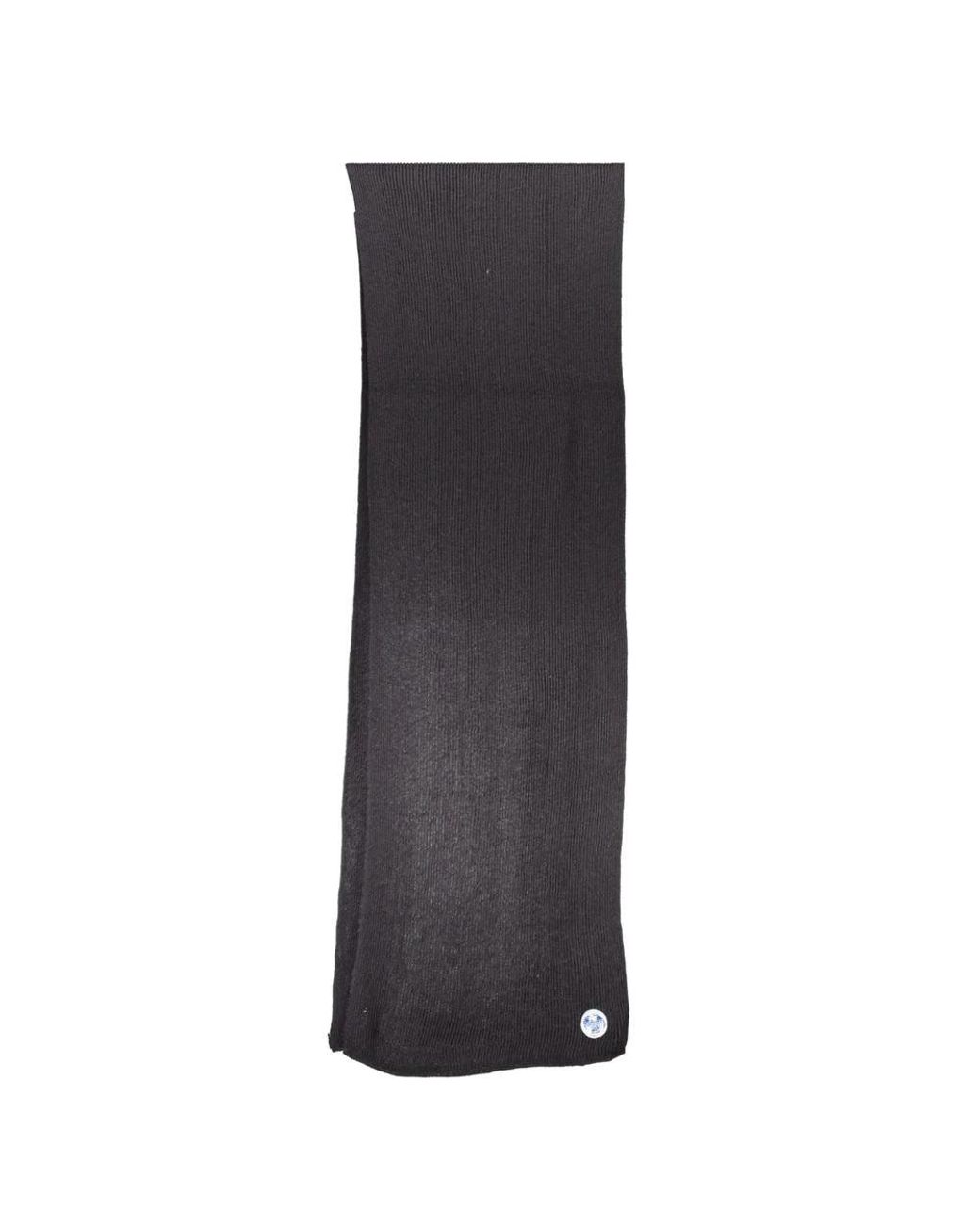North Sails Black Winter Scarves for men