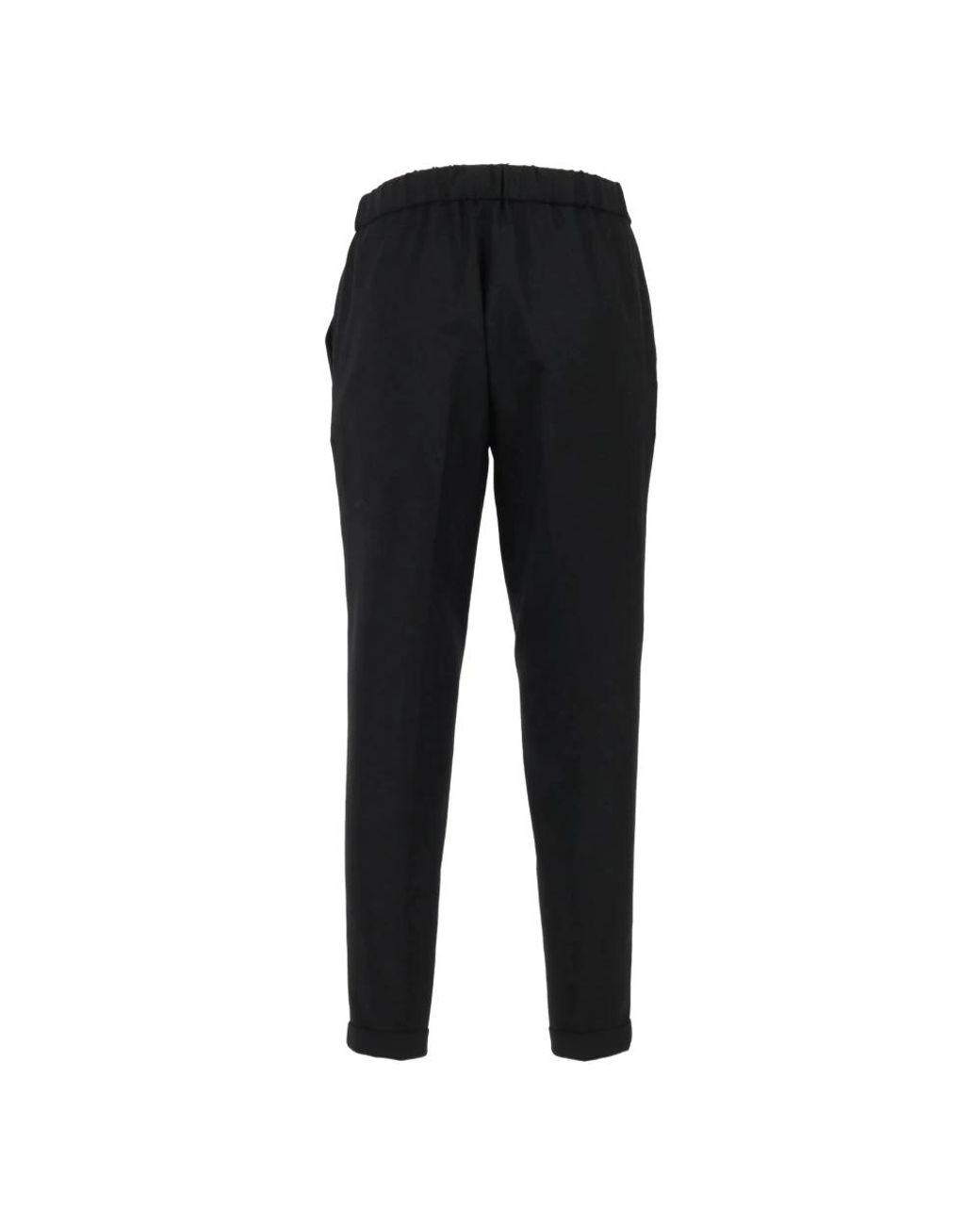 Antonelli Black Slim-Fit Trousers