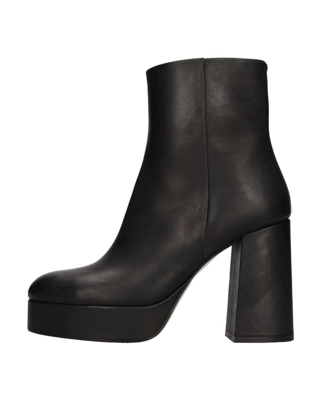 Bruno Premi Black Heeled Boots