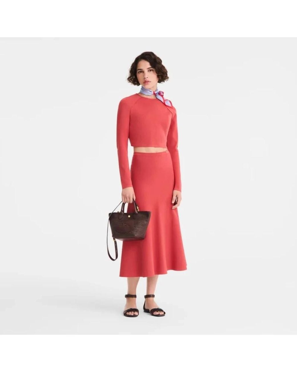 Longchamp Brown Handbags