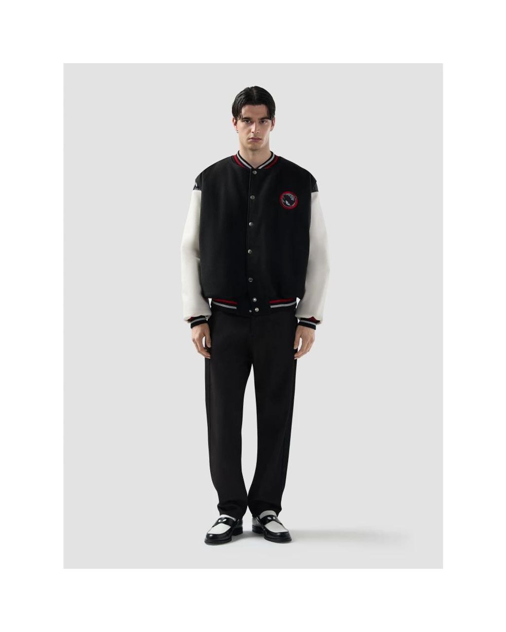 Gcds Black Bomber Jackets for men