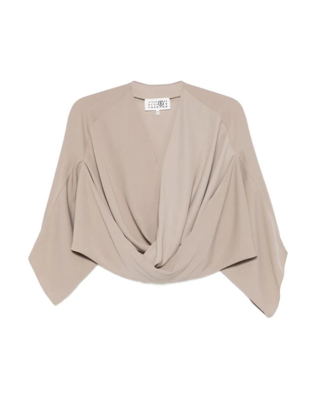 MM6 by Maison Margiela Natural Blouses