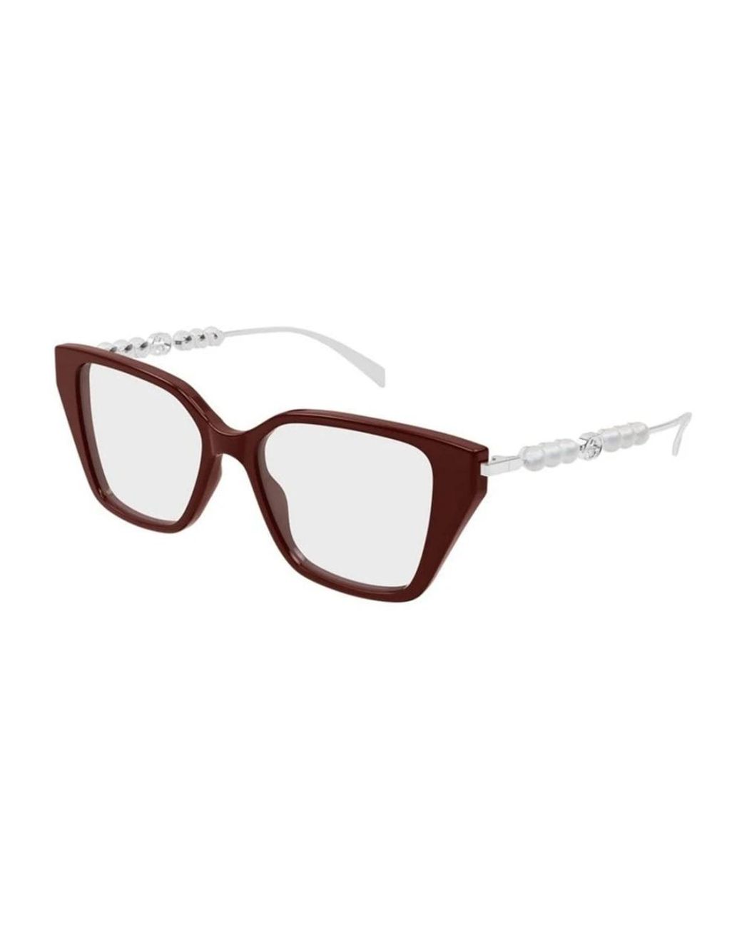 Gucci Brown Cat-Eye-Optikrahmen