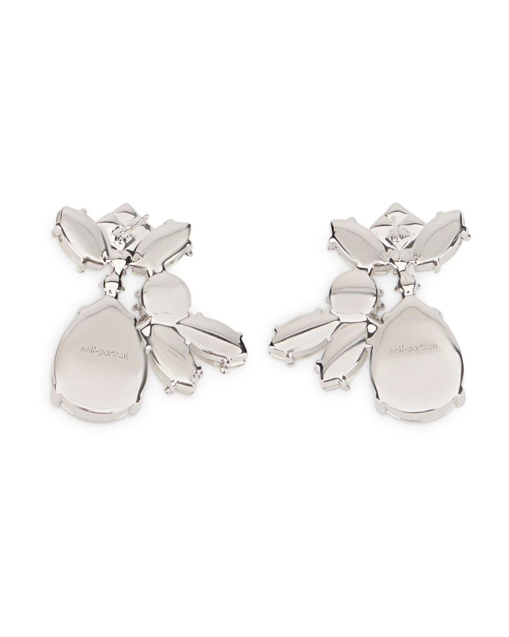Self-Portrait Metallic Earrings