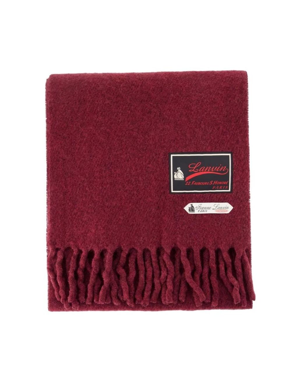 Winter Scarves di Lanvin in Red