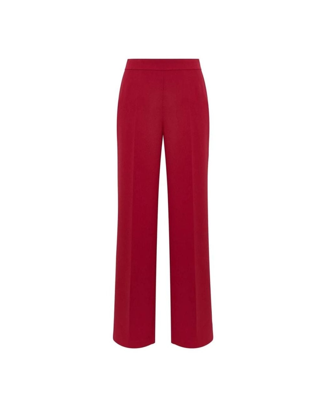Maliparmi Red Wide Trousers