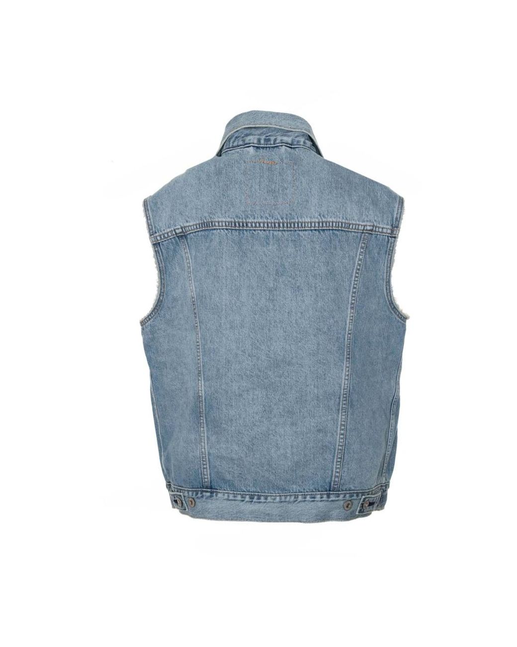Levi's Denim Vest in het Blue voor heren