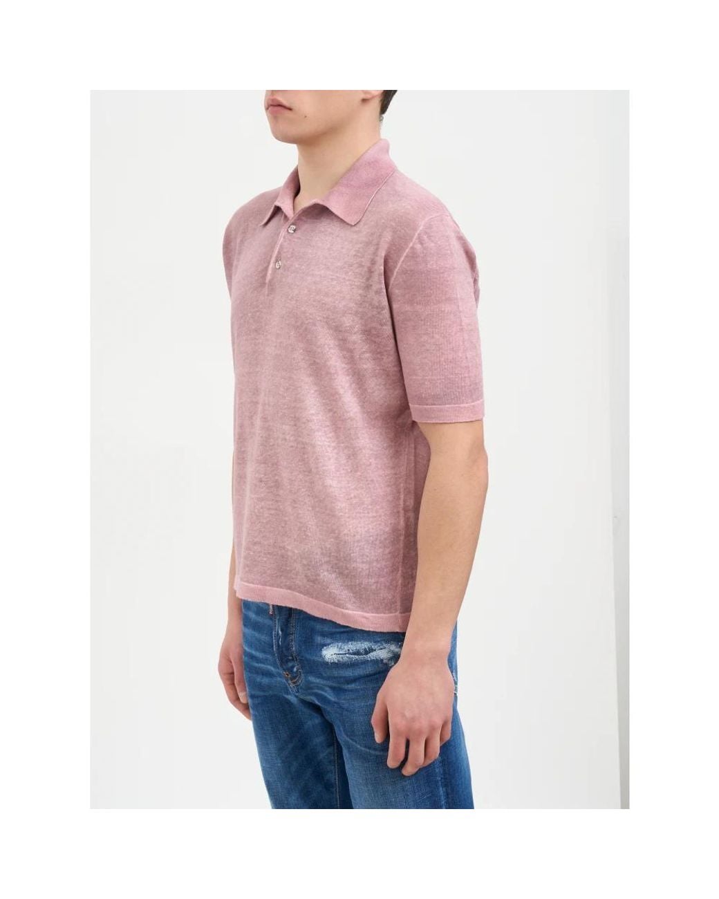 Avant Toi Red Polo Shirts for men