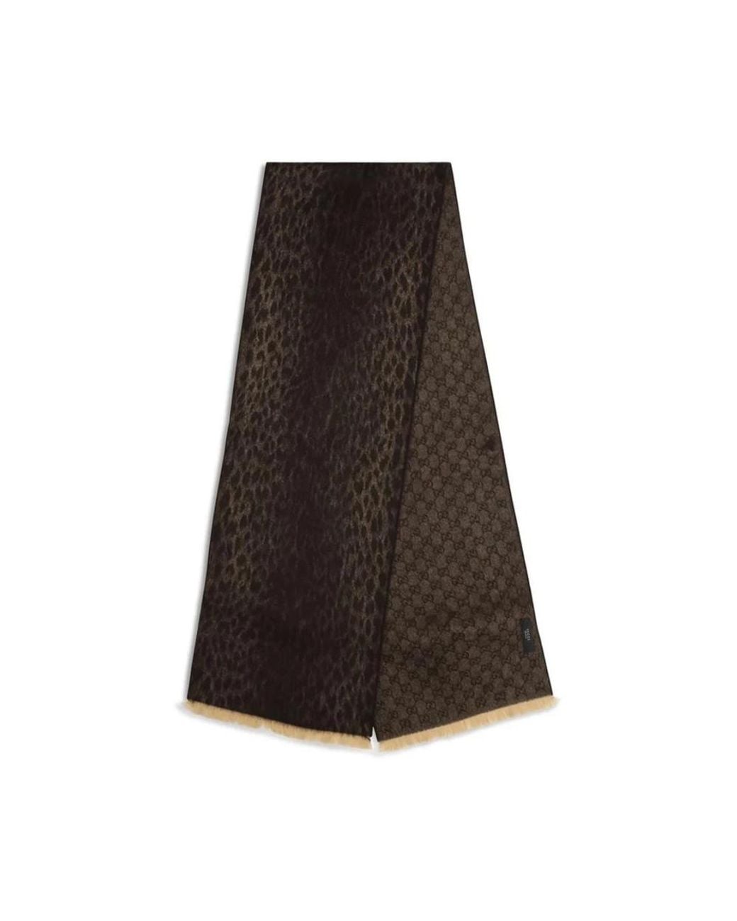 Gucci Brown Silk Scarves