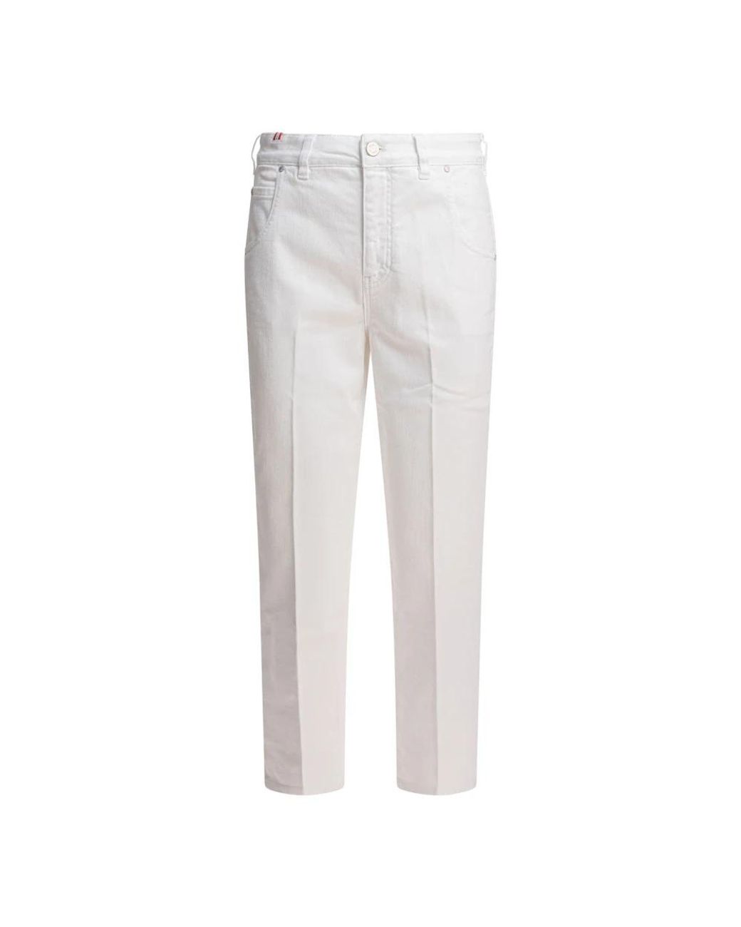 Ines De La Fressange Paris White Chinos