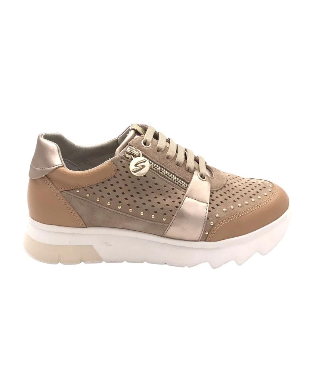 Stonefly Natural Spock 47 Zip Sneaker