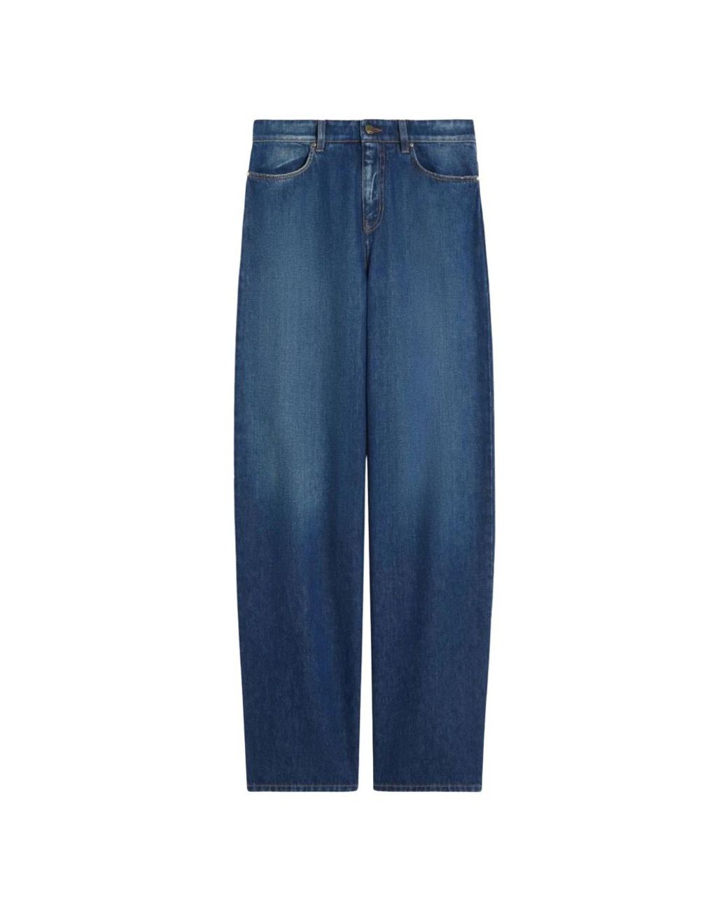 Max Mara Blue Wide Jeans