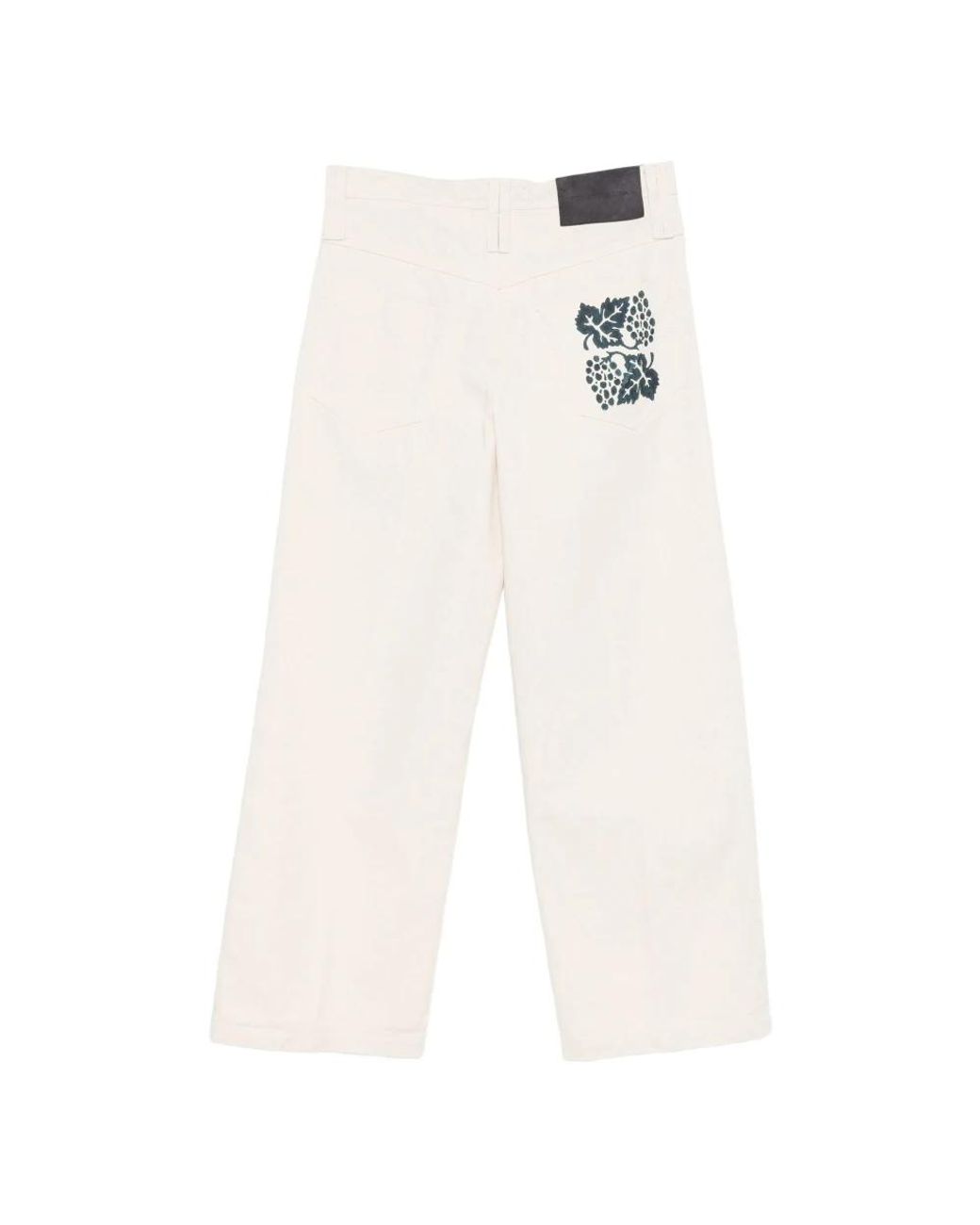 FEDERICO CINA White Straight Fit Jeans
