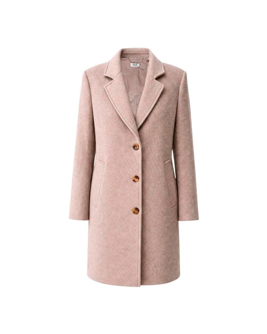 Liu Jo Pink Single-Breasted Coats