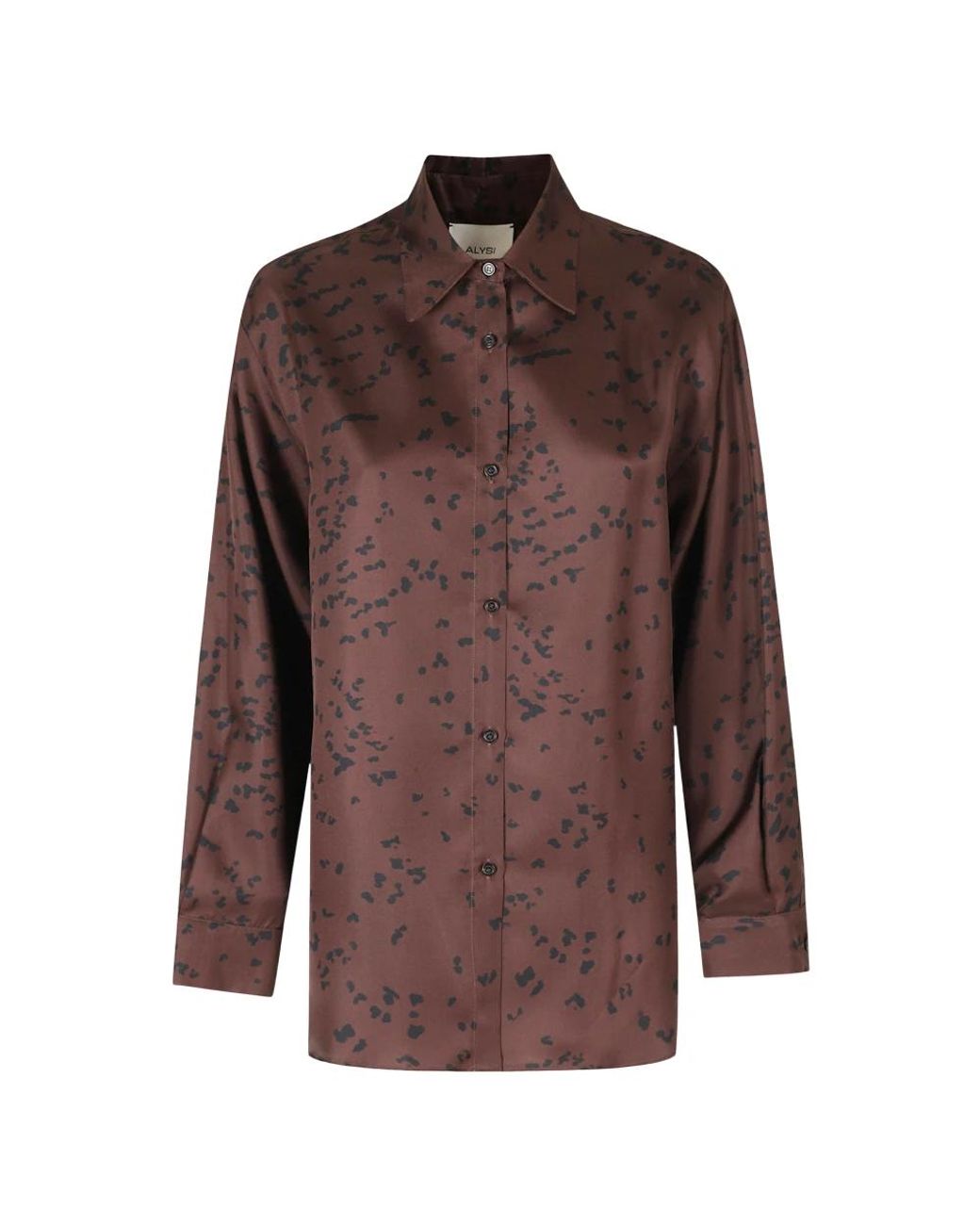 Shirts Alysi de color Brown