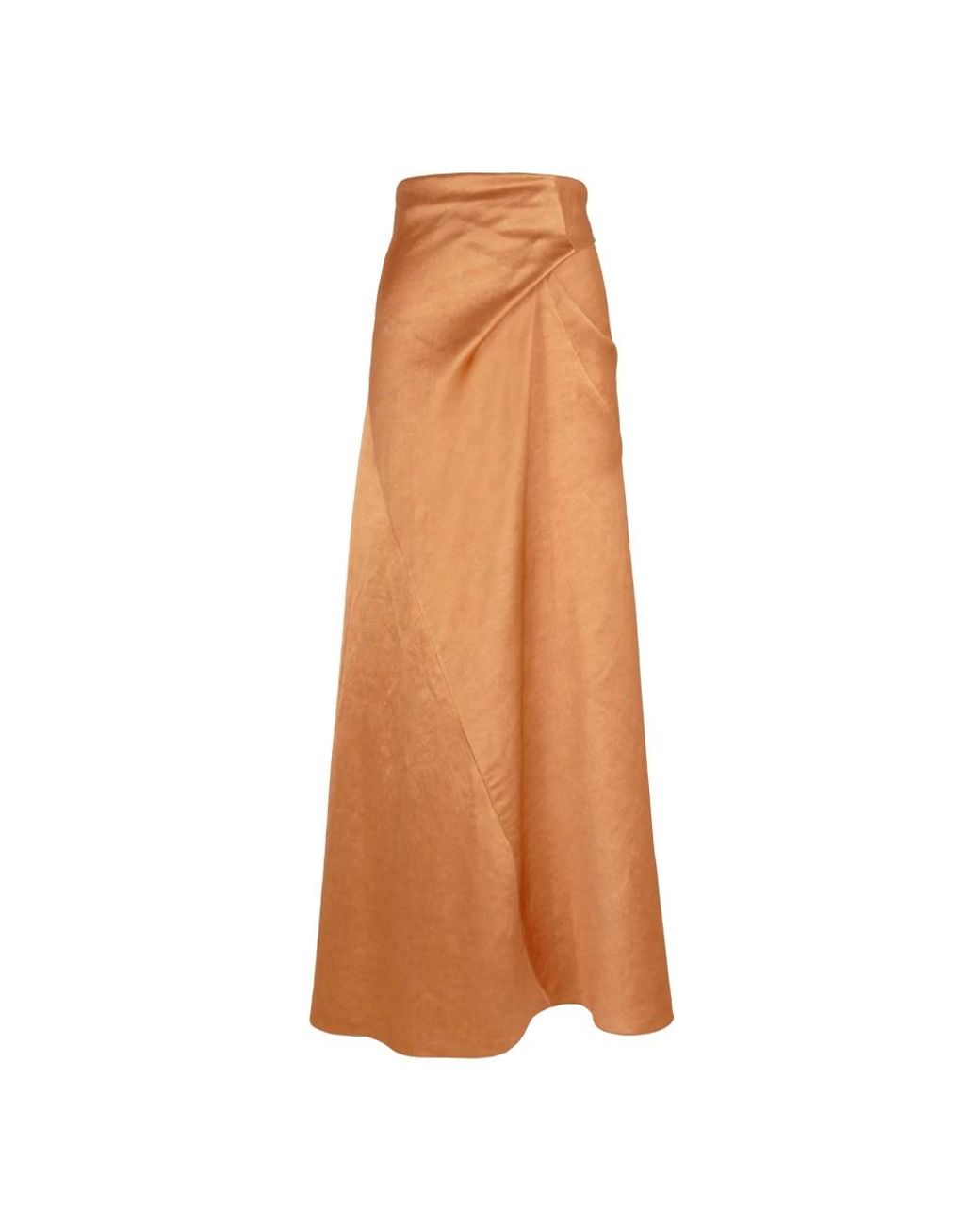 Cortana Brown Maxi Skirts