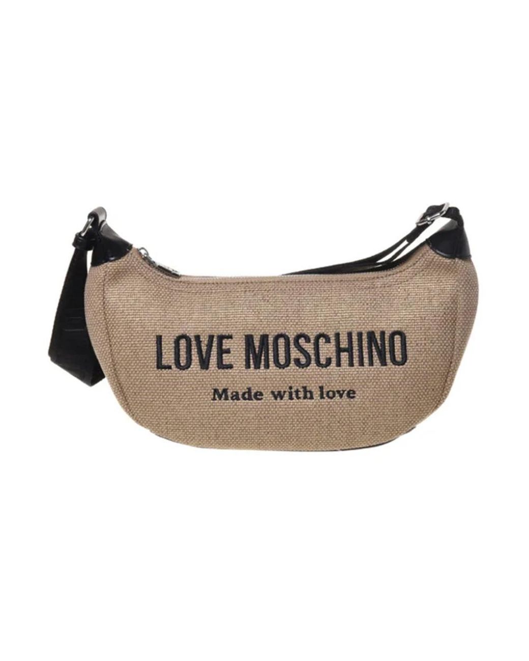 Love Moschino Gray Shoulder Bags