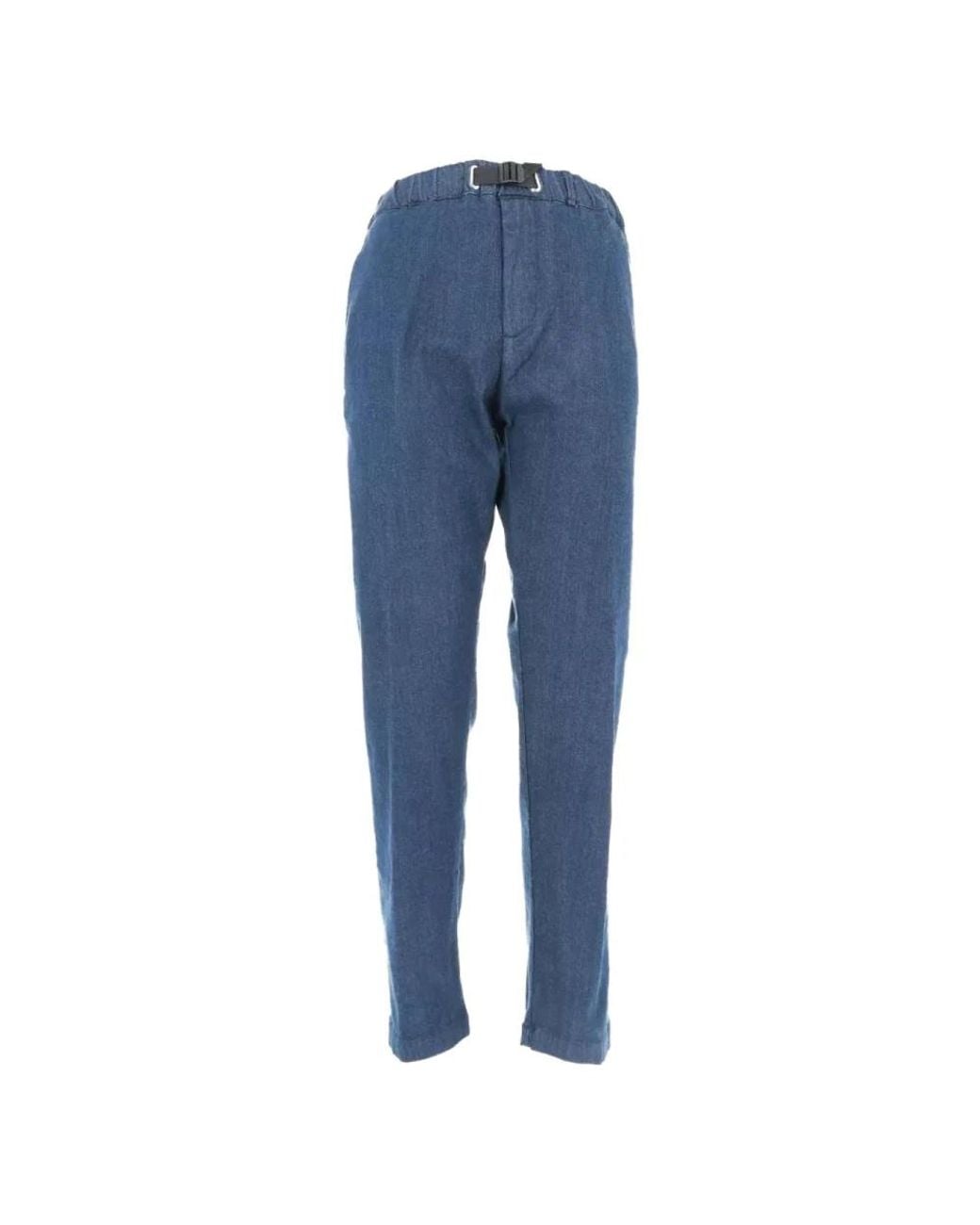 White Sand Blue Slim Fit Jeans for men