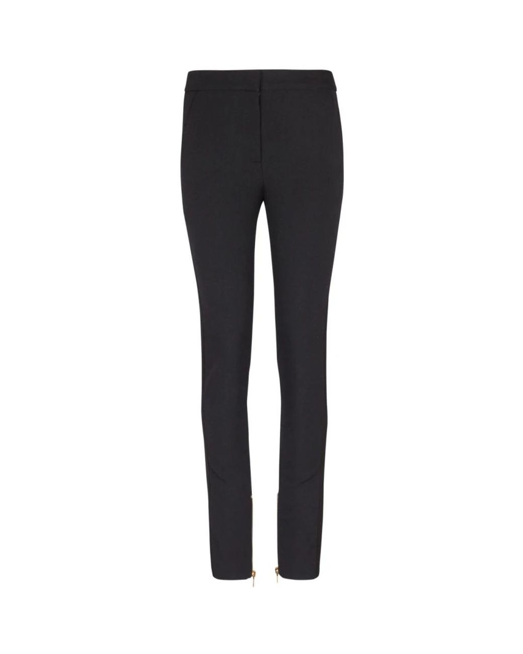Balmain Black Slim-Fit Trousers