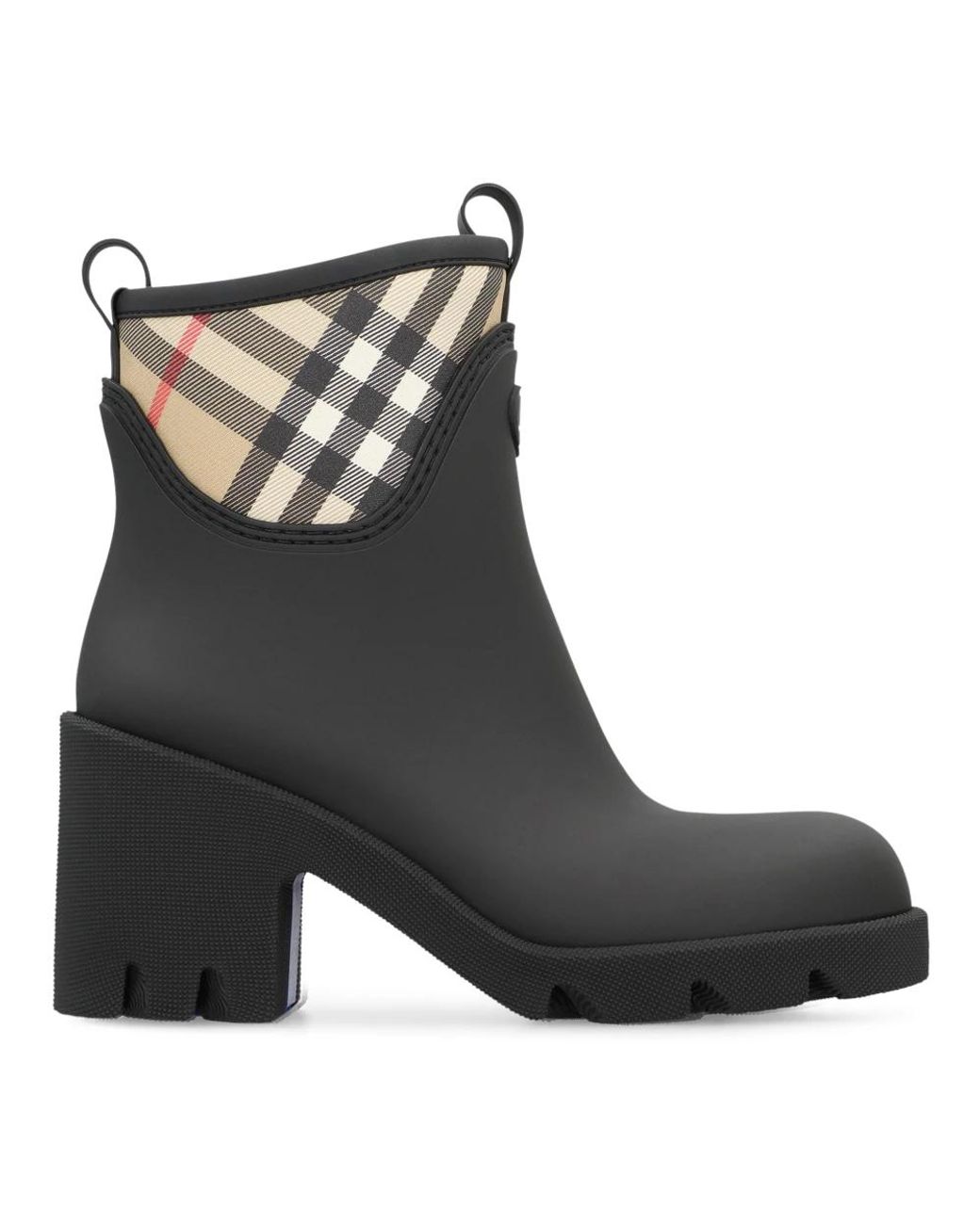 Burberry Black Rain Boots