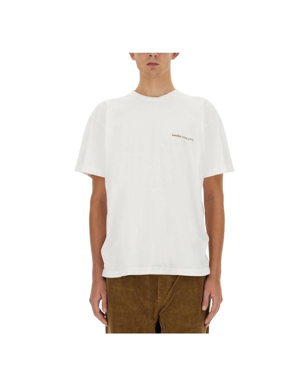 AWAKE NY City Tee in het White voor heren