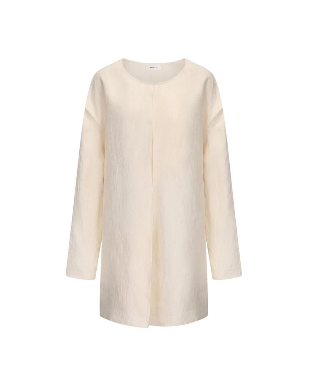 Ruohan Natural Plissee-Bluse