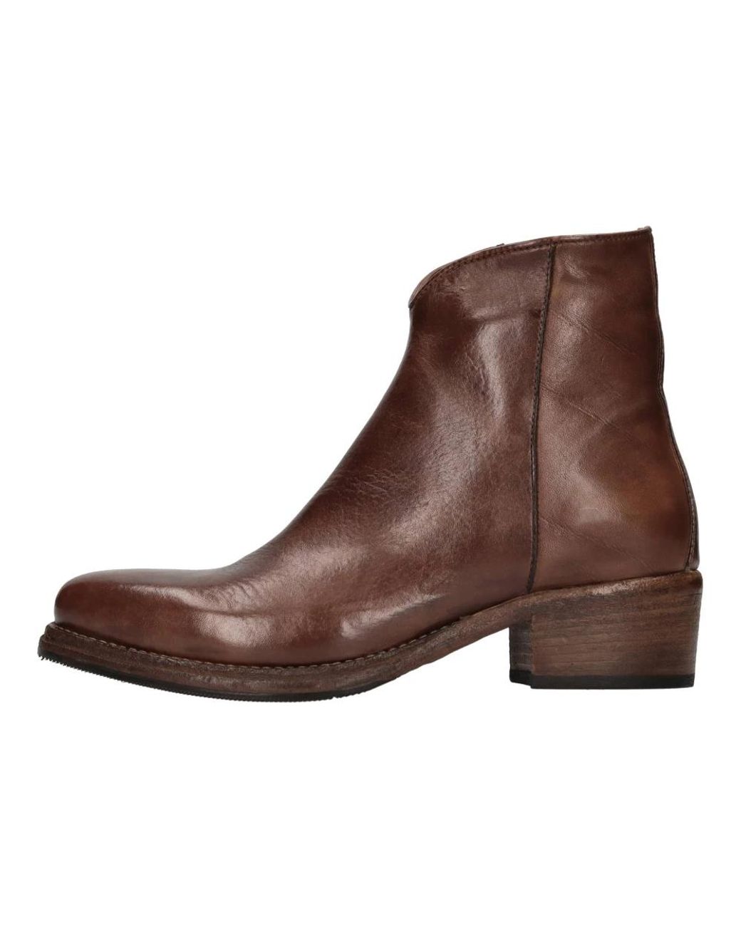 Hundred 100 Brown Ankle Boots