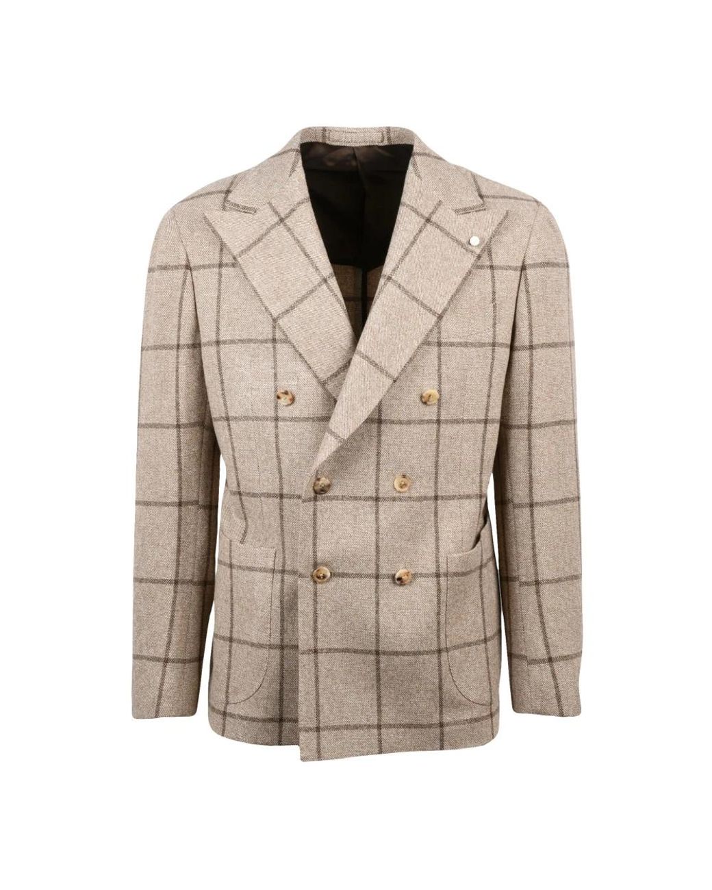 Luigi Bianchi Natural Blazers for men