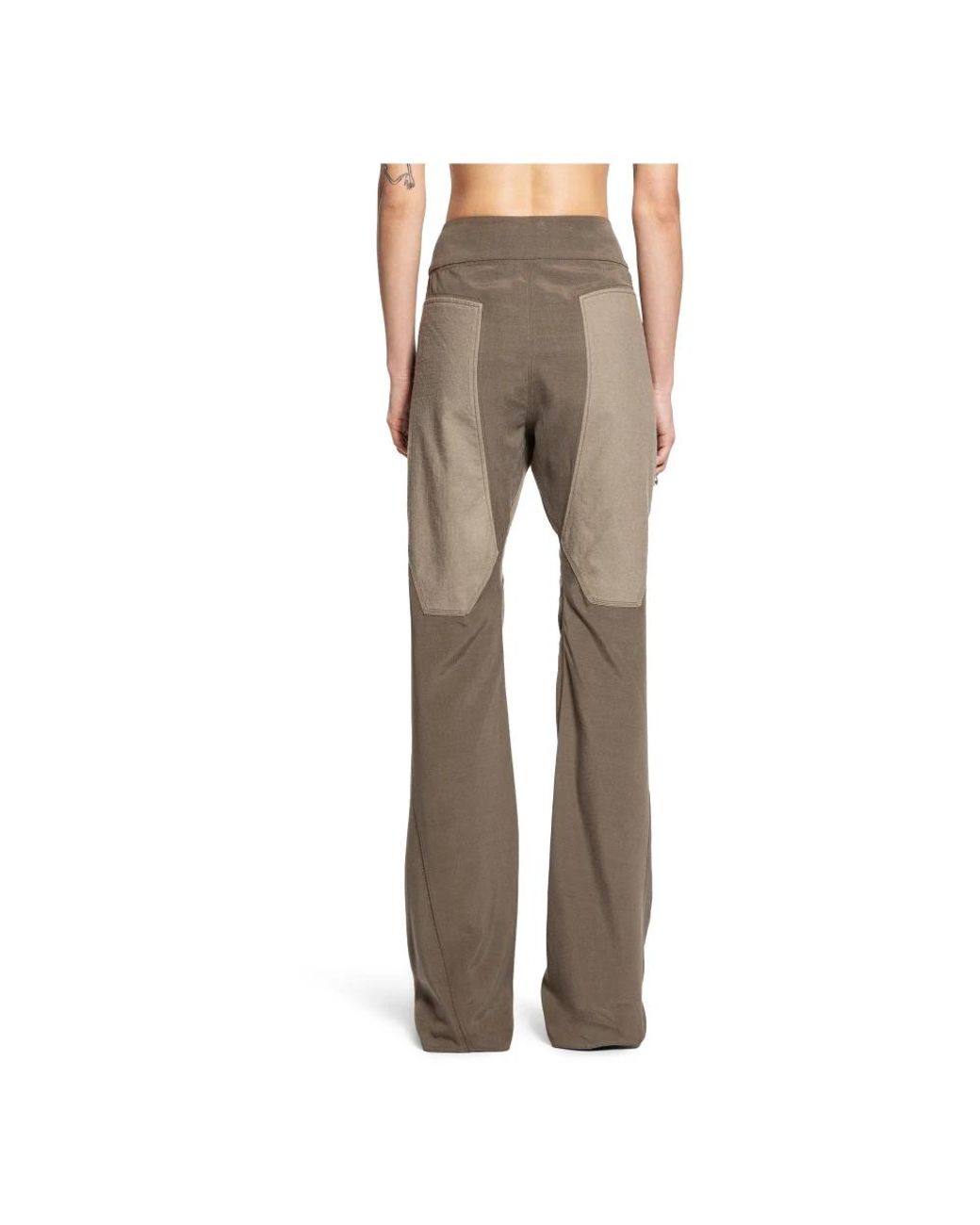 Yehuafan Gray Wide Trousers