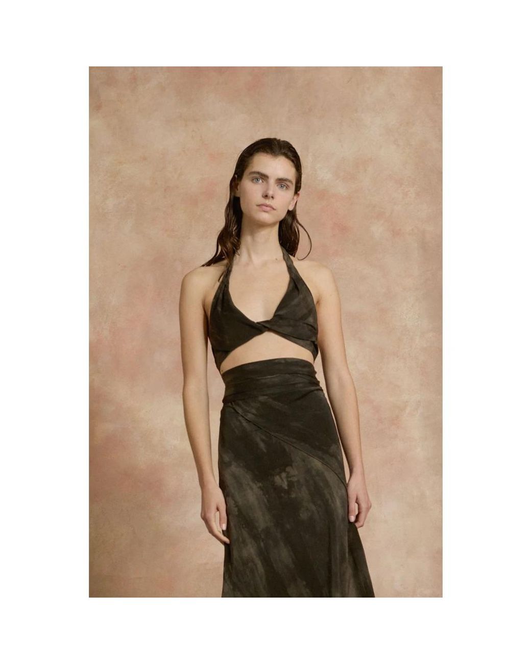 Cortana Black Sleeveless Tops