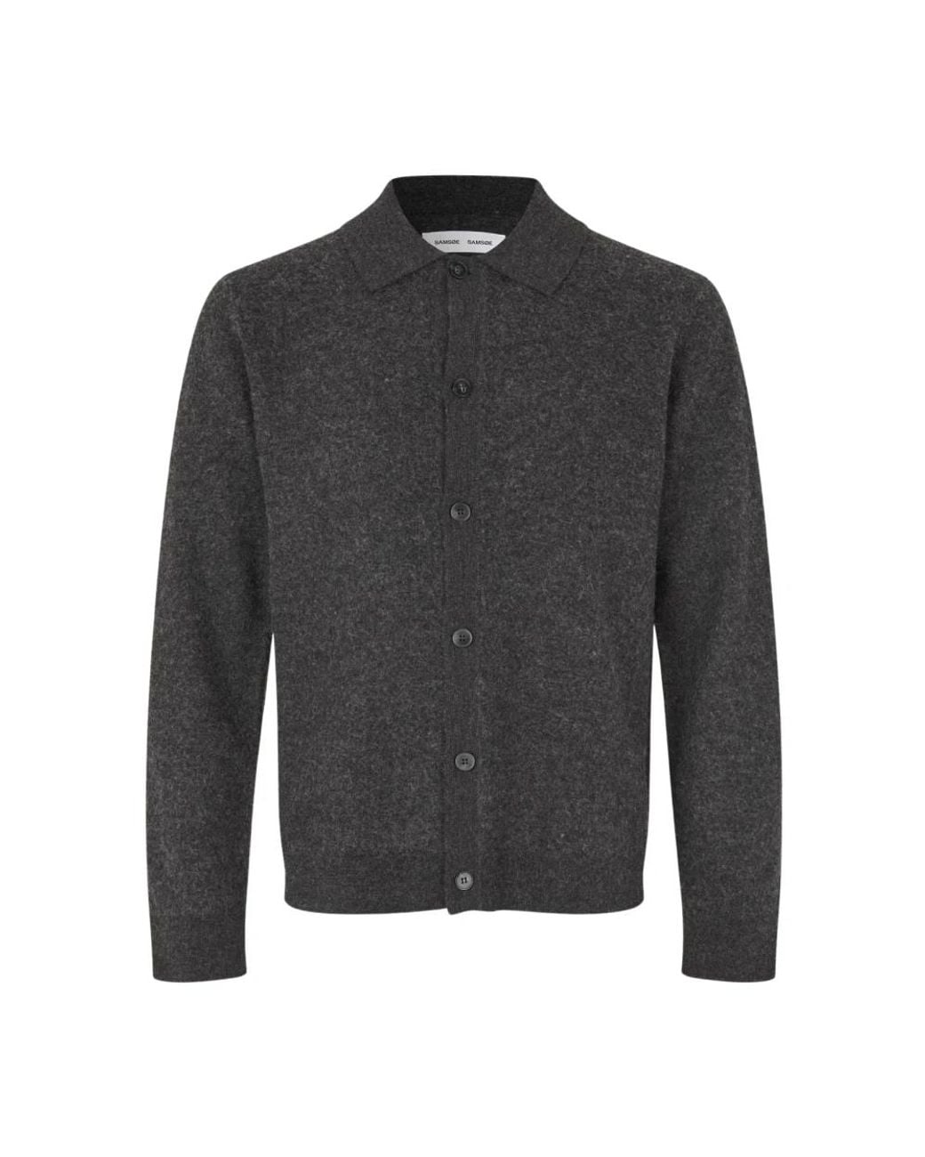 Cardigans Samsøe & Samsøe de hombre de color Gray