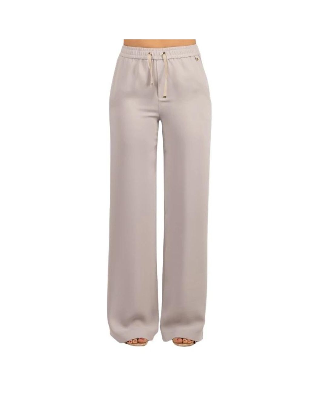 Herno Lucent Cady Fluid Broek in het Gray