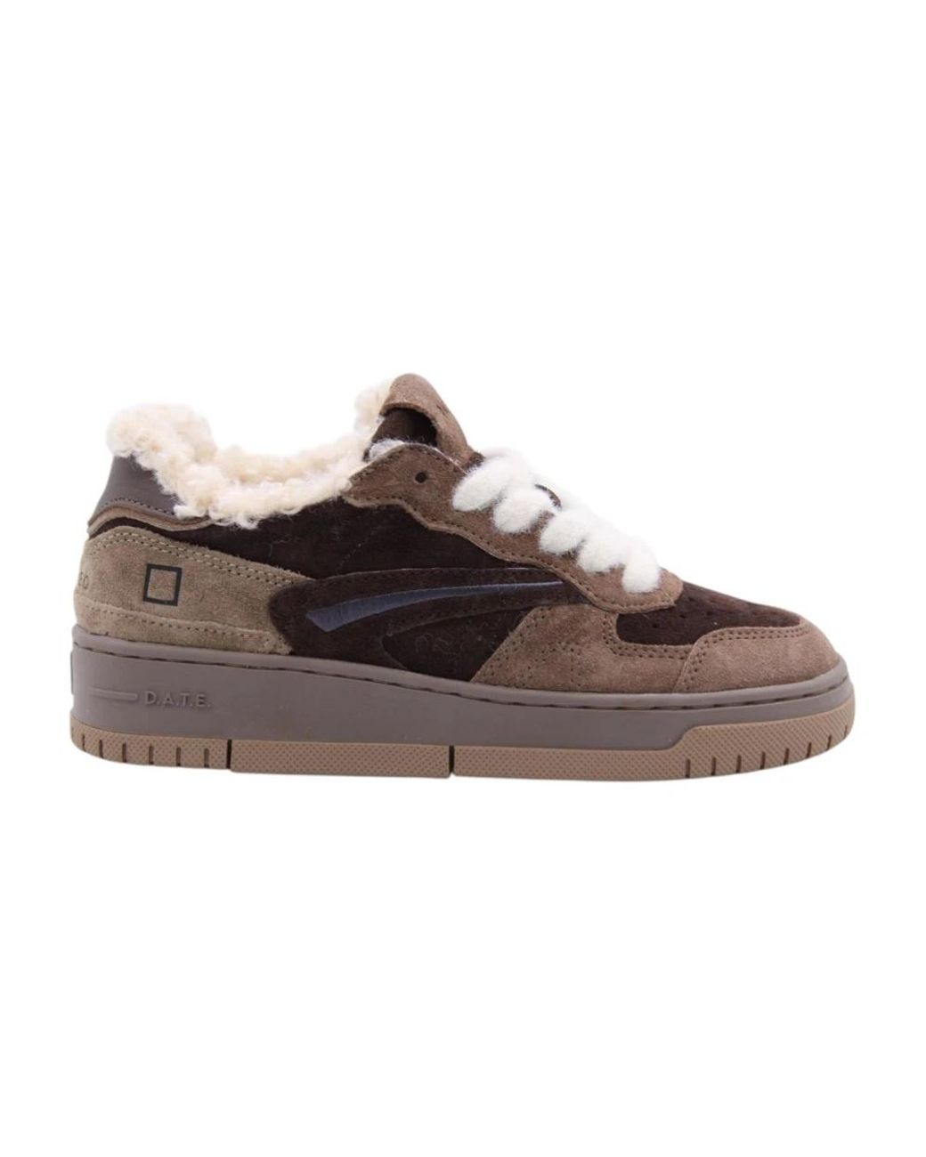 Date Schoenen ,Bruin ,Skala Sneaker in het Brown