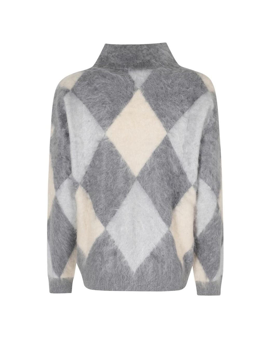 Seventy Gray V-Neck Knitwear