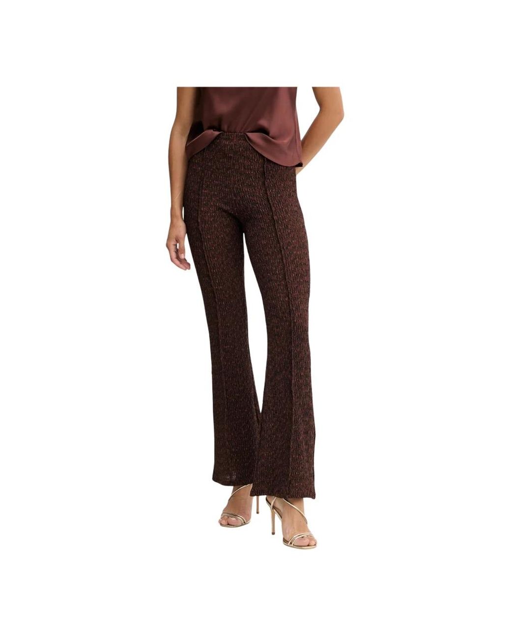 Guess Naleny Wijde Broek in het Red