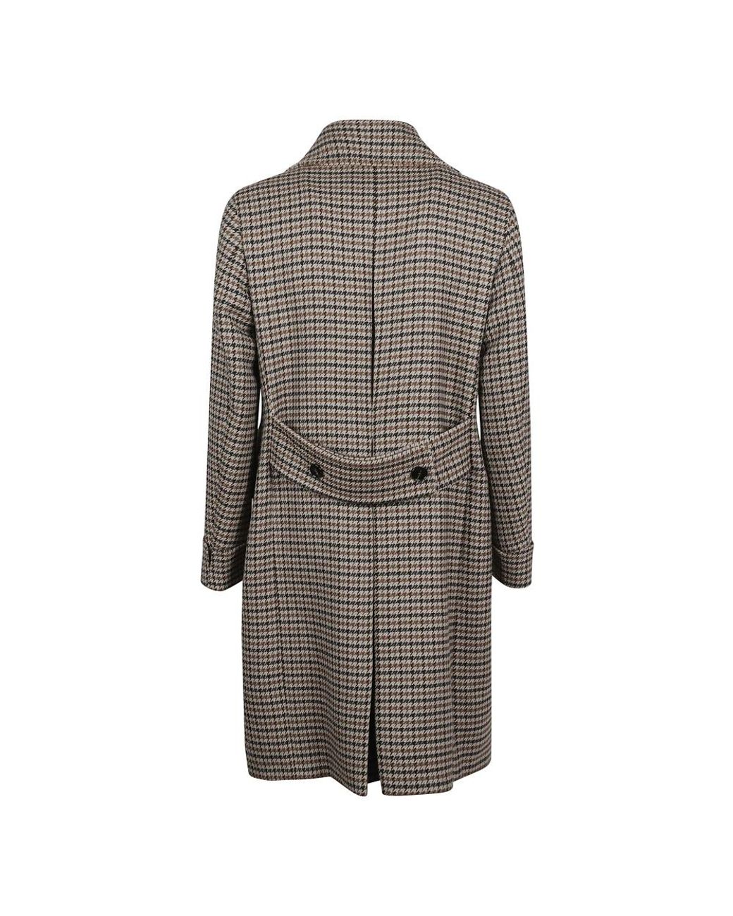 Gabriele Pasini Brown Double-Breasted Coats for men