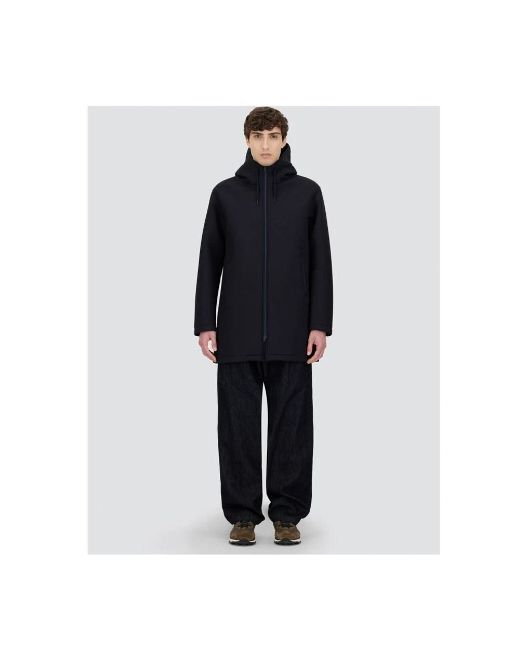 Parkas Herno pour homme en coloris Blue