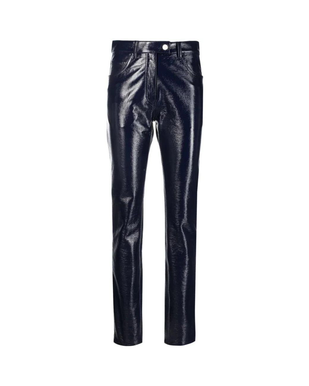 Courreges Blue Slim-Fit Trousers