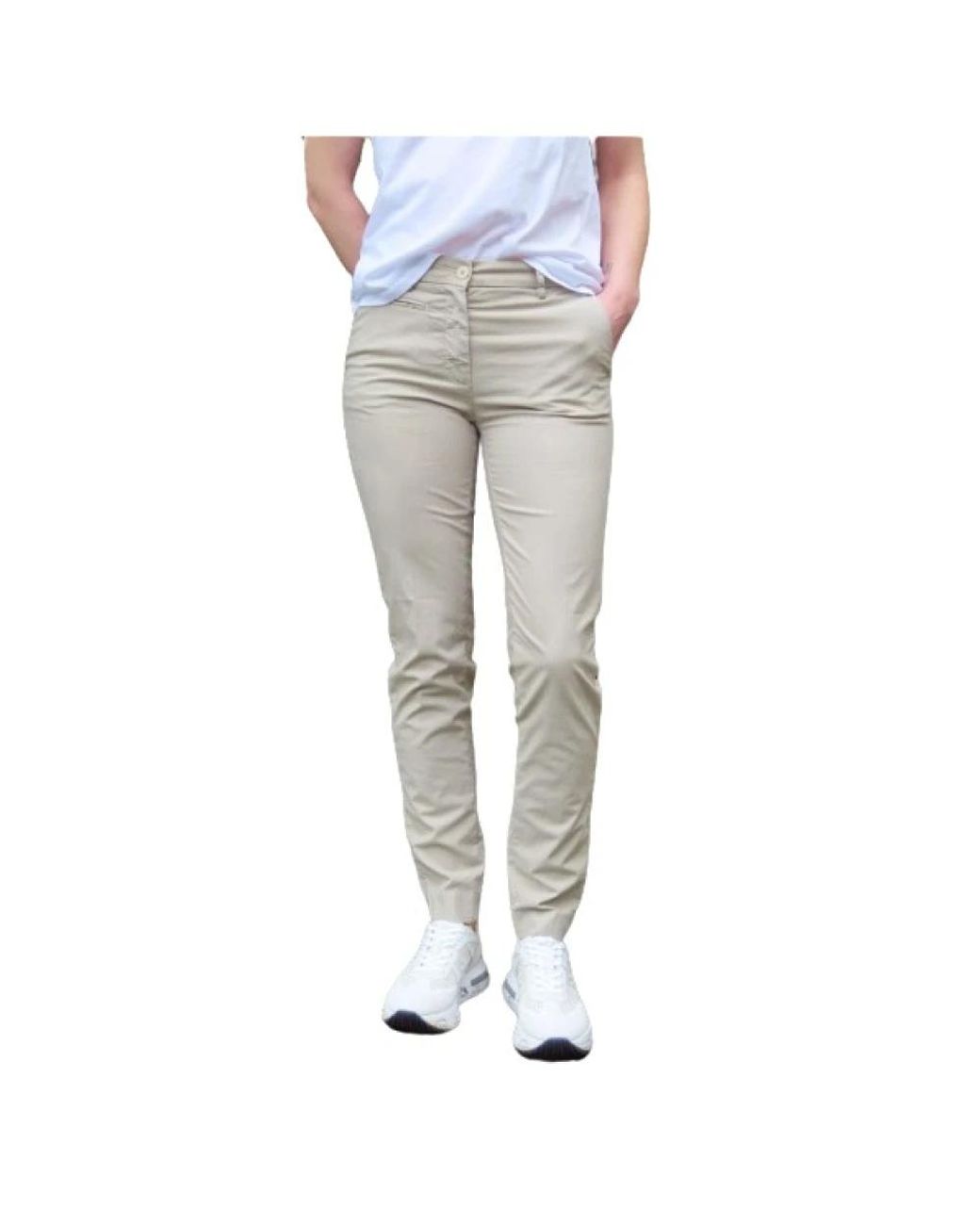 Mason's Gray Slim-Fit Trousers